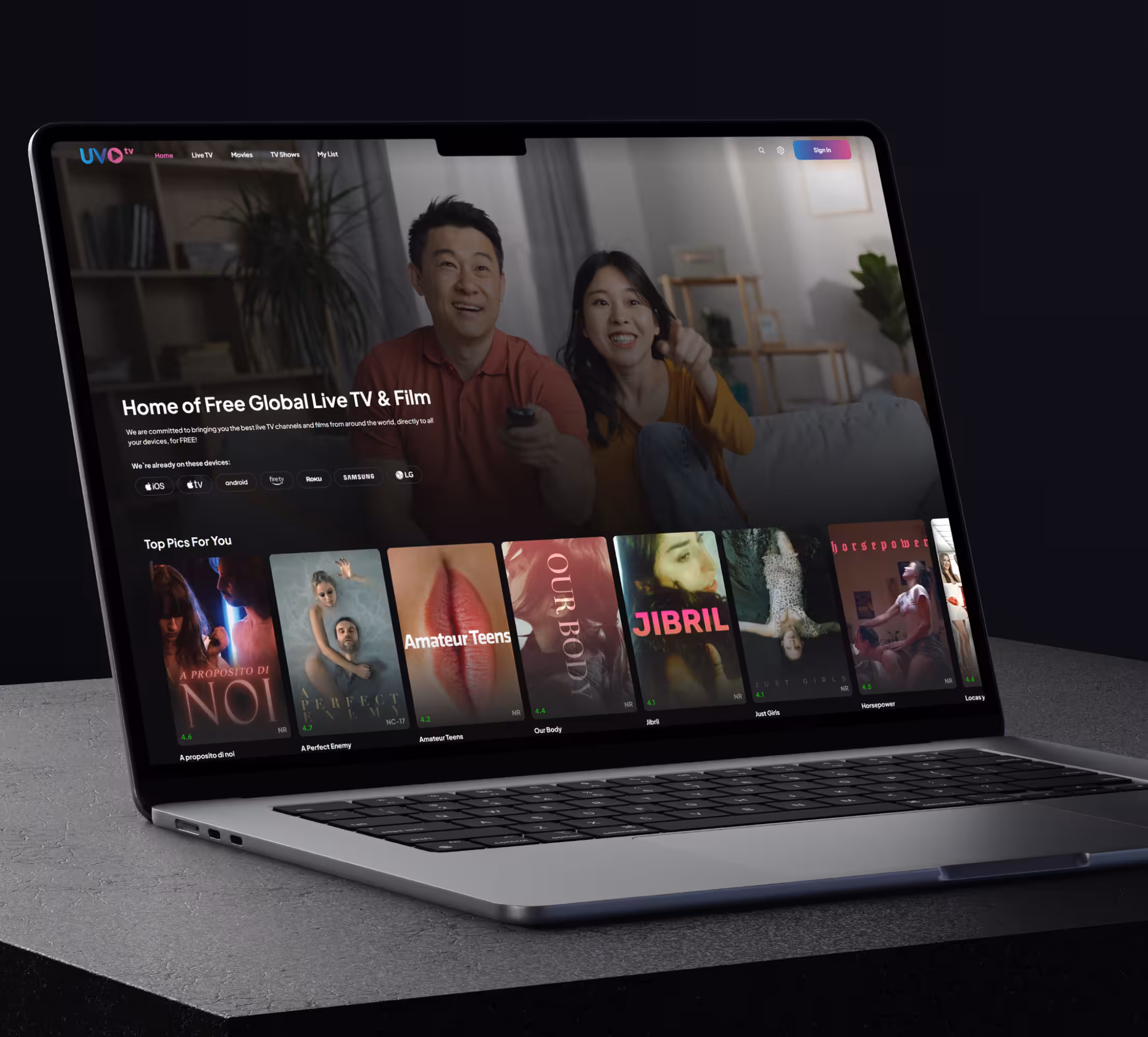 Web platform design case study
